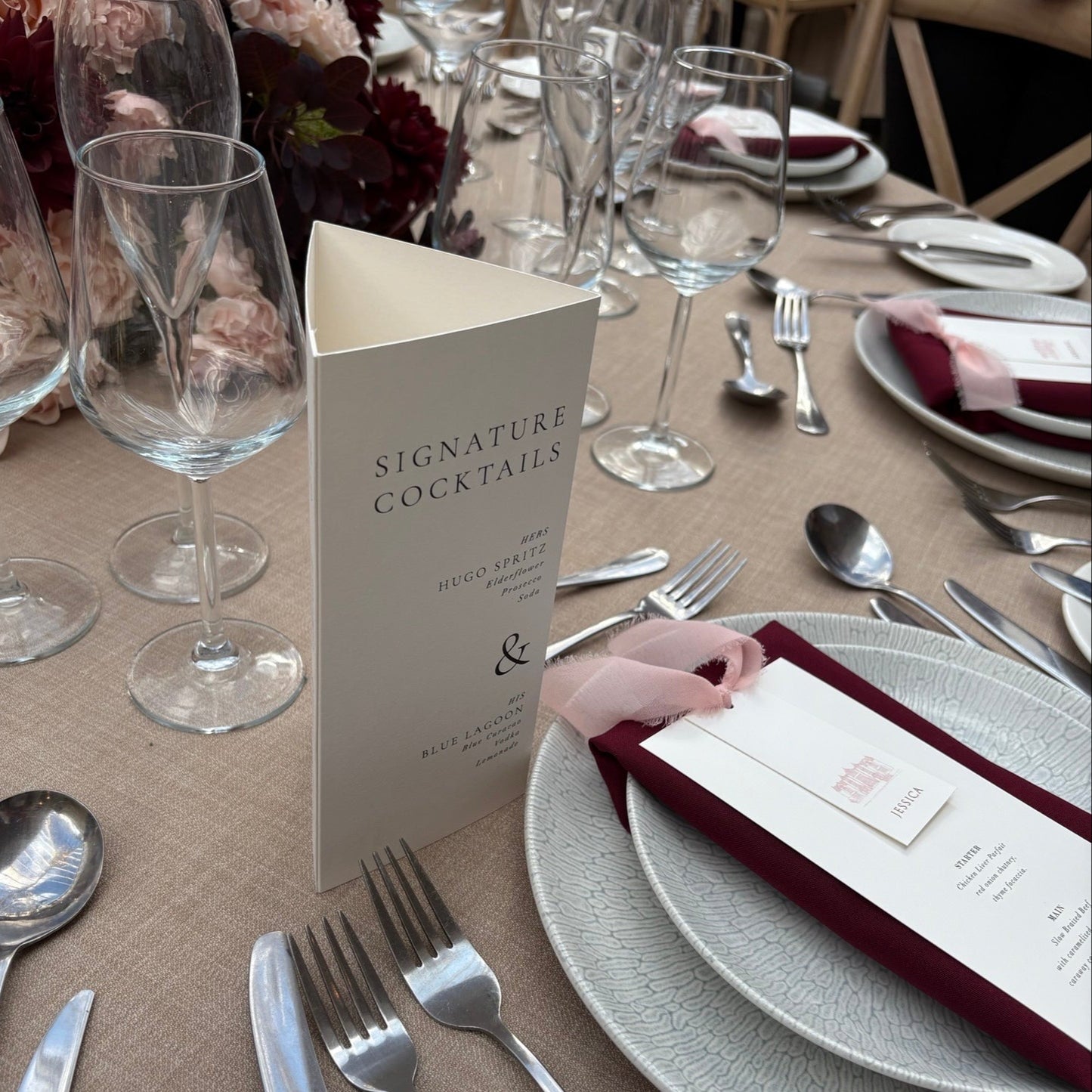 Table Numbers