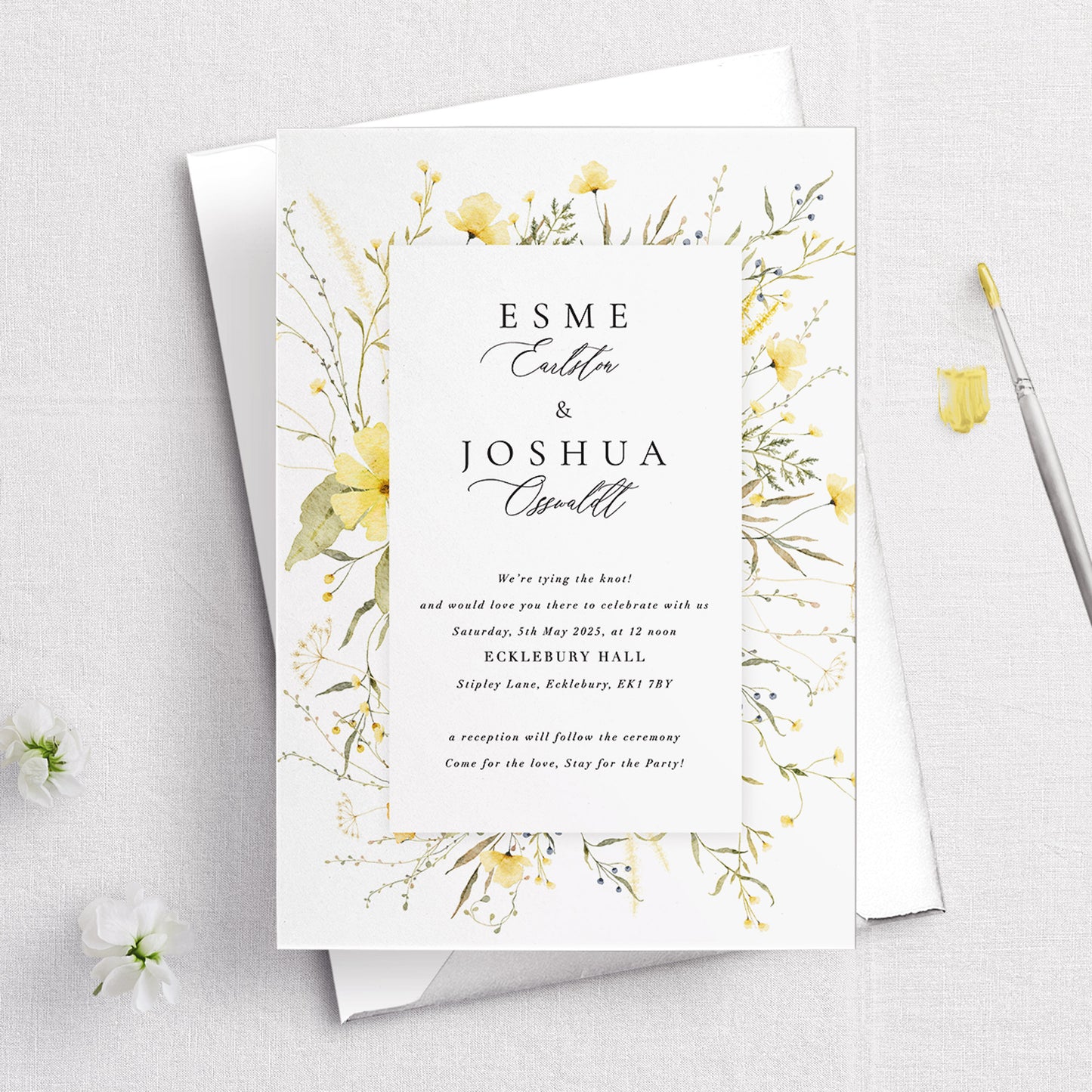 A5 Invitation - Esme