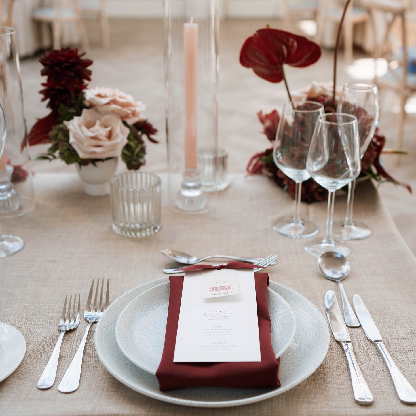 Individual Menu Place names