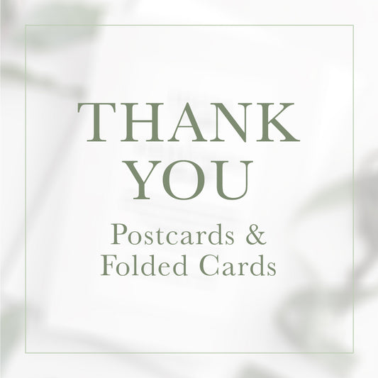 Thank you cards