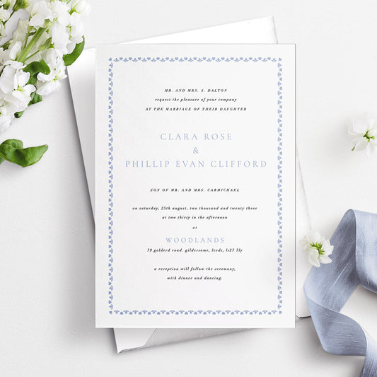 A5 Invitation - Clara