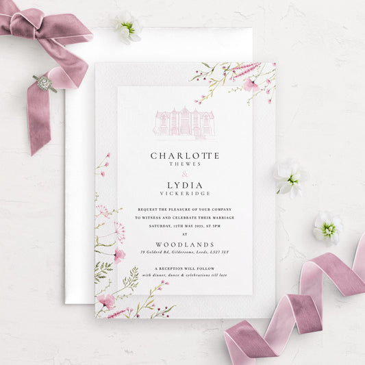 A5 Invitation - Charlotte