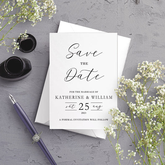A6 Save the Date - Anna