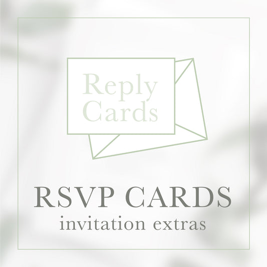 RSVP Cards - to match any invitations